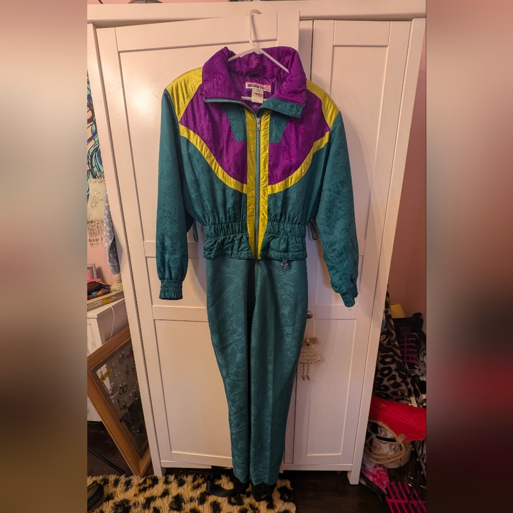 Obermeyer Purple and Teal Ladies Jacket